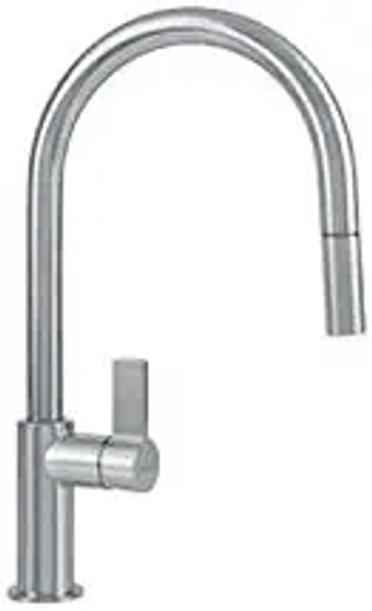 Franke FFP3180 Ambient Single Handle Pull-Down Kitchen Faucet, Satin Nickel,Medium