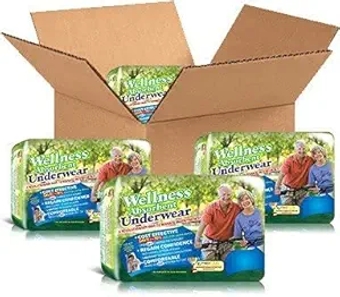 -Absorbent Underwear (Pull-Ups), Size XXX-Large (80"–95" Waist) 32 Count