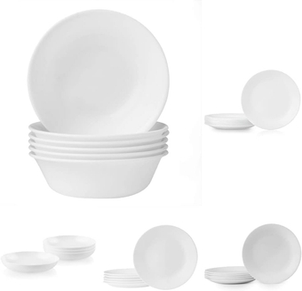 Cereal Bowl, Dinner Plate, Lunch Plate, Appetizer Plate, & Versa Bowl Bundle