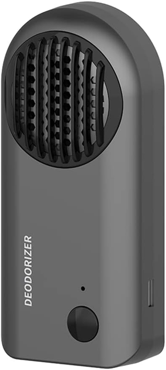 Car ozone purifier, home/car electronic smart USB deodorizer, purify odor, 10W 5V 1200mAh low noise and mute, no consumables, you can enjoy the fresh air like nature (gray)
