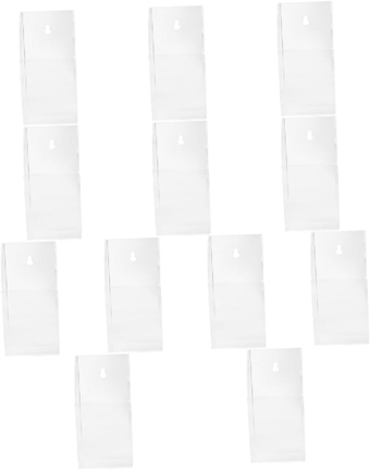12pcs 1 Table Top Decor Cellphone Stand Wall Mounted Control Holder Tv Mounts Wall Mount for Tv Wall Mount Tv Bracket Mobile Phone Holder Desk Topper Controller Office Storage Box