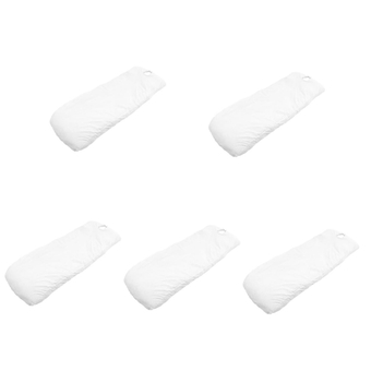5pcs Sheet Beauty Massage Bed Cover Nonwoven Spa Bed Cover Salon Bed Cover Lash Chair Reusable Professional Massage Tables Microfiber Cloth Table Cover White Washable Mattress Pad