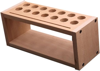 1pc Multitools Leathercraft Tools Holder Leather Tool Organizer Leather Tool Rack Craft Case Organizer Wood Tools Wood Tool Stand Holder Storage Box Wooden Bamboo