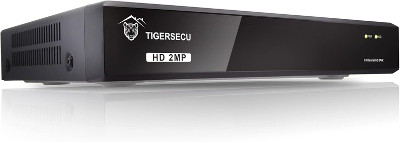 Super HD 1080P 8-Channel Hybrid 4-in-1 DVR Security Recorder Without Hard Drive, for 2MP TVI/AHD/CVI/Analog Cameras (Cameras and Hard Drive Not Included)