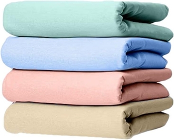 Reusable Bed Underpad - Waterproof & Washable Bed Pad - Absorbent Mattress Protector Pad - Incontinence Bed  - Bed Protector  Pack of 4 1 Blue 1 Green 1 Beige 1 Pink, 34"X36