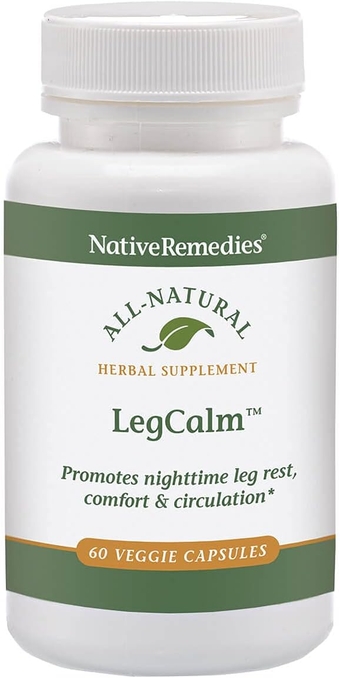 Leg Calm for Rested Legs and Limb Comfort at Night, 60 Veggie Caps