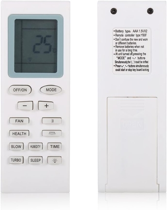 Replacement for Gree YBOF Air Conditioner Remote Control ,Universal Air Con Remote Control Replacement ,Compatible With YBOF YB1FA YB1F2 YBOF1 YBOF2 YBOFB Y502K