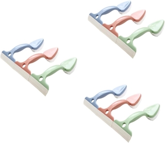 9 Pcs Tile Cleaning Brush Floor Squeegee Kitchen Tile Grout Cleaner Tile Cleaner Tile Floor Cleaner Grout Cleaning Brush Glass Scraper Window Accessories