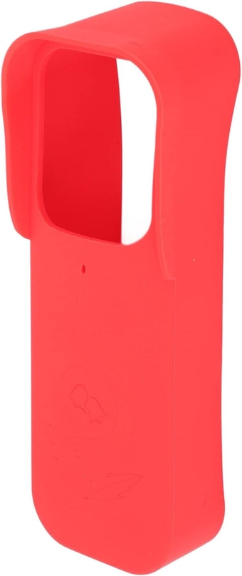 Doorbell Protective Cover, Silicone Doorbell Protective Cover,Weatherproof Dustproof Protective Doorbell Case,Full Body Protection Sleeve Cover,Ultra Light Shell Accessories for Blink A363(red)