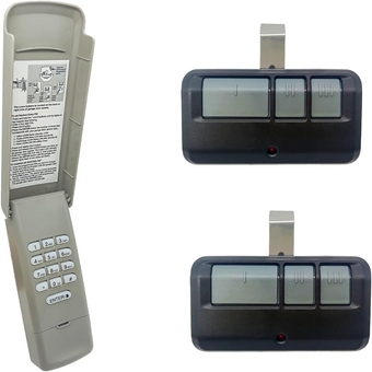 877max Garage Door Keypad+893MAX Remote Compatible with All Liftmaster, Chamberlain Garage Door Opener.893max(2Pack) Replace 893LM 373LM 890MAX 371LM. 877max Replace 877LM 878MAX 376LM.