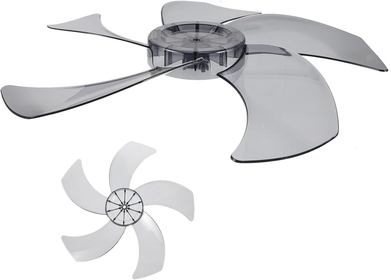 Electric Fan Blade House Fan Household Fans Vertical Fan Silent Desk Fan Stand Fan Silent Fan Upright Fan Electric Fans for Home Table Fan Blades Universal Leaf Fan Plastic