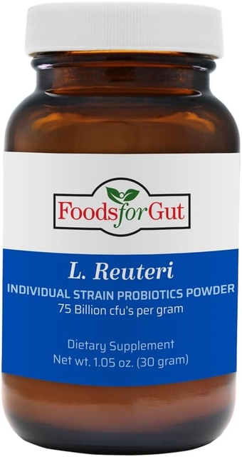 Lactobacillus Reuteri Probiotic Powder 75 Billion cfu's 30 Gram | Digestive & Immune Support | High Potency | L. Reuteri