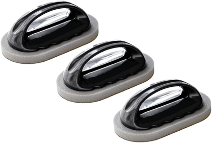3pcs Sponge Rust Cleaning Brush Washable Scrubbing Kitchen Carborundum Scrubber Pot Cleaning Rust Eraser Wall Bathtub Cleaner Brush Kitchen Supply Metal Ceramic Tile