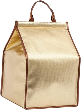 1pc Tote Bag Insulated Storage Bag Cooler Tote Insulated Bag Portable