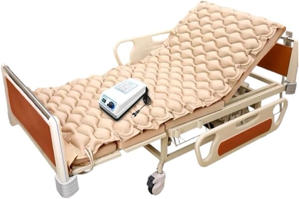 Medical Grade Alternating Pressure Relief Mattress Pad for Hospital Bed - Prevent Bed Sores for Bedridden Patients