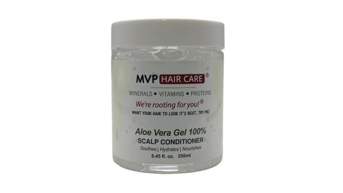 Scalp Conditioner, Aloe Vera Gel 100%, Promote Hair Growth, Reduce Loss, aids Dandruff, Seborrheic Dermatitis and more 8.45 Ounce Jar