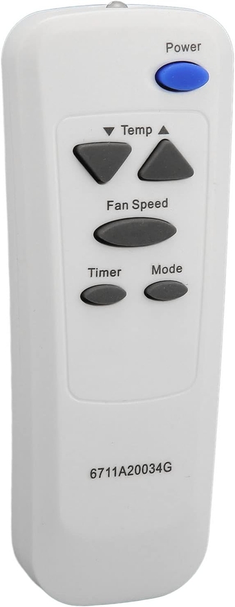 Universal Air Conditioner Remote Control Replacement, for LG 6711A20034G 6711a20056t Akb73016011 Agd08fa Lwhd 8000r GL6000ER L1004R L1006R L1204R LW1516ER LW8000ER LW8010ER