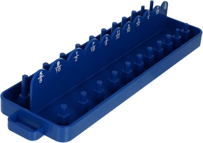 Socket Storage Bracket Magnetic Socket Tray Socket Holder Tools Socket Drawer Organizer Socket Wrench Organizer Magnetic Socket Container Organizers Pp Material Sleeve Storage Tray