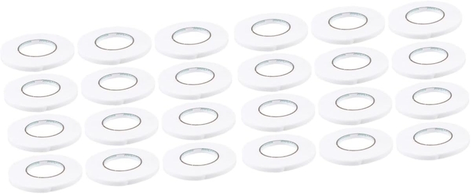 24 Rolls Tape Heavy Duty Double Sided Boobtape Double Sides Tape Mounting Tape Adhesive Tape Double Side Foam Tape Foam Tape Single Sided Double Back Tape Foam Roller or White