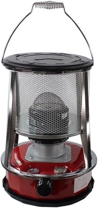 Space Heaters Kerosene Heating Stove Camping Heaters Without Electricity Tent Emergency Heater Portable Oil Heaters, Efficient Flash Cooking (Size : 4.6L/Red)