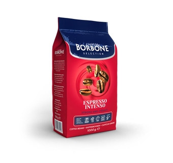 Espresso Intenso Whole Coffee Bean Coffee Blend, Medium Espresso Roast, Premium Selection of Coffee Blends with Strong and Creamy Chocolate and Toast Notes - 2.2 Pound (Pack of 1)