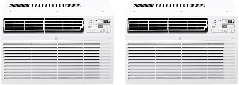 10000 BTU Window Air Conditioners [2023 New] & 8000 BTU Window Air Conditioners 2023 New Remote Control WiFi Enabled App Ultra-Quite Washable Filter Cools 340 Sq. Ft