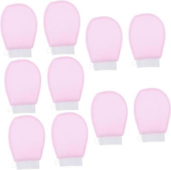 5 Pairs Bath Gloves Body Exfoliating Scrub Exfoliating Body Scrub Gloves Grooming Glove Spa Towels for Body Deep Exfoliating Glove Shower Gloves Bath Mitt Skin Remover Miss Massage