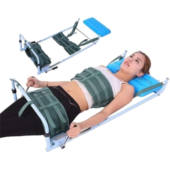 Lumbar Stretching Device For Lumbago Low Back Pain Lumbar Traction Device, Efficent Relief Lumbago Low Back Pain, Portable Back Lumbar Traction Device For Bed