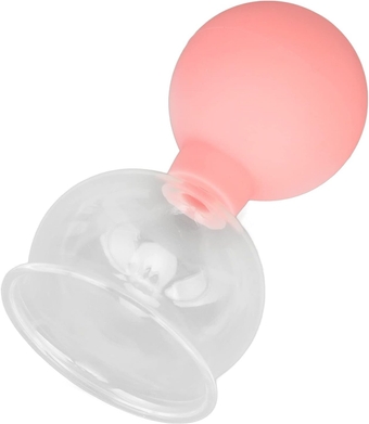 Massage Vacuum Suction Cup, Glass Silicone Cup, Restore Skin, Promote Good Sleep, Reduce Tension Stress for Family Care (Size 5(22.6cm/8.9in))