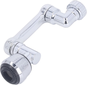 1080° Rotating Faucet Extender Aerator, Universal Splash Filter Faucet Extender with 2 Water Outlet Modes for Bathroom Sink Face Washing, Telescopic Swivel Faucet Tap Extension