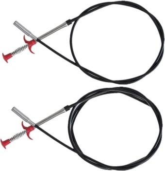 2pcs Picker Dredging Tool Flexible Claw Pickup Tool Hose Pickup Reaching Assist Tool Hair Cleaning Claw Flexible Sink Grabber Eyes Pp Pipeline Cleaning Tool
