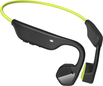 Bone Conduction Headphones, Headphones Wireless Bluetooth, Waterproof Noise Canceling Open Ear Headphones with Microphone for Running, Cycling and Fitness