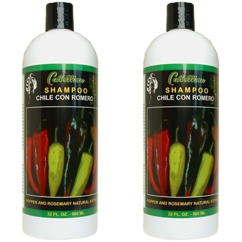 Chile con Romero Shampoo, Cleans and Refresh, 32 FL OZ, Bottle (Pack of 2)