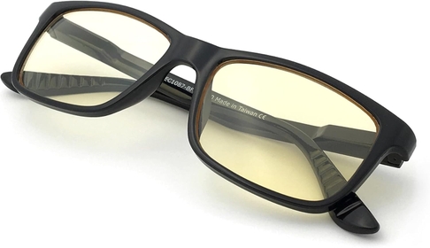 J+S Vision Blue Light Blocking Glasses | Computer Gaming/Working Glasses for Women Men | Anti Eyestrain Fatigue UV Glare