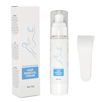 Hair Removal Cream, Moisturizing Depilatory Cream Underarm Depilatory Cream Gentle Inhibitor Cream Effectively Removes Hair Skin Friendly Depilatory Paste for Arm Leg Armpit