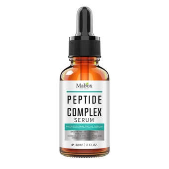Peptide Complex Serum -  Hydrating, Firming, Anti Aging Serum, Natural & Organic Facial Skin Care Serum Nourishes Your Face, Reduces Wrinkles, Boosts Collagen - 1 FL OZ