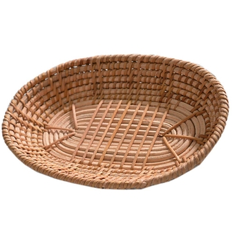 Sundries Basket oval basket rattan serving basket rattan bread basket wicker gift baskets Home Accessories Snack Basket tabletop bread picnic woven basket bamboo basket Storage
