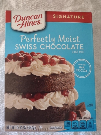Signature Swiss Chocolate Cake Mix 18.25oz - 2 Boxes