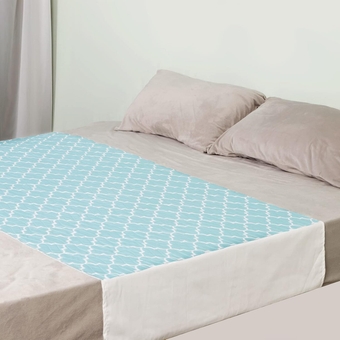 ® Saddle Style Bed Pad with Tuck-in Sides, Absorbent Waterproof Washable and Reusable Incontinence Underpad,Premium Quilted Tuckable Mattress Protector for Adult, Toddler,Pet(34"X60",Green)