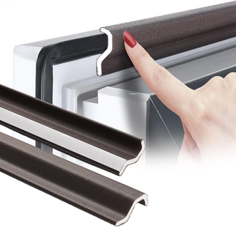 118 Inch Window Weather Stripping Door Seal Strip,Draft Stoppers for Bottom of Doors,Self Adhesive PU Foam Weather Strip for Window and Door Insulation,Door Sweep for Interior Doors