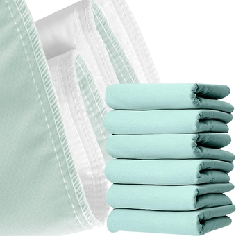 Reusable Bed Underpad - Waterproof & Washable Bed Pad - Absorbent Mattress Protector Pad - Incontinence Bed  - Bed Protector  Pack of 6 Size 34x36 (Green)