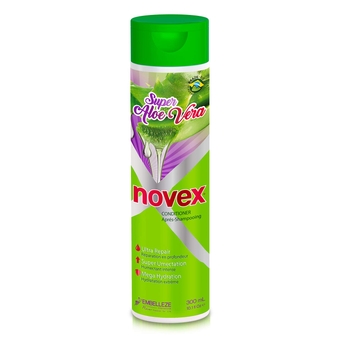 Super Aloe Vera Conditioner - Infused with Organic Aloe Vera- vegan formula for softness and repairing hair conditioning treatment (300ml/10.1oz)