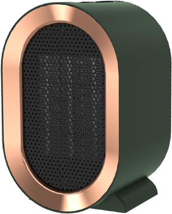Electric Space Heater,1200W Energy Efficient Space Heaters for Indoor Use, Intelligent thermostat, Two-speed Adjustment Heater Fan for Office,Overheating Protection, Tip-Over Protection (Green)
