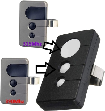 Sears Craftsman 139.53753 139.53681B 139.53680 Garage Door Opener Remote 315 M Purple Learn Button and Red Learn Button