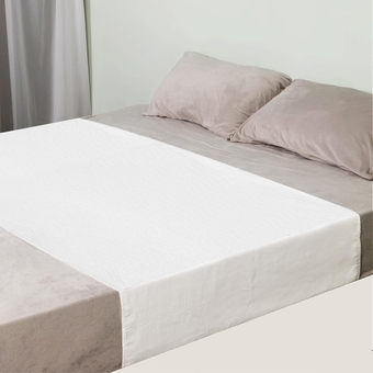 ® Saddle Style Bed Pad with Tuck-in Sides, Absorbent Waterproof Washable and Reusable Incontinence Underpad,Premium Quilted Tuckable Mattress Protector for Adult, Toddler,Pet(34"X39",White)