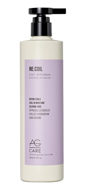 Re:Coil Curl Activator Curl Cream with Keratin Amino Acids - Ultra-Nourishing Curly Hair Cream for Defined, Healthy Curls, 12 Fl Oz