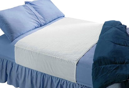 Washable Waterproof Mattress Sheet Protector Bed Underpad - Large 36 x 36 inches with Tuck-Ins