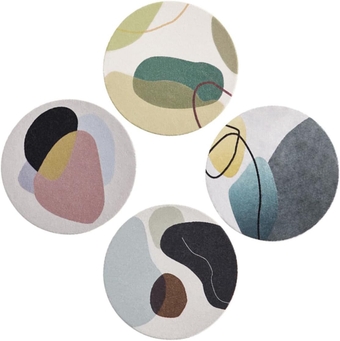 4pcs Cleaning Sponge Wipe Heavy Duty scouring Pads Kitchen Cleaning Brush Microfiber Sponge Non Scratch sponges Dish Cleaning sponges Wood Fiber Necessity Wood Pulp Cotton