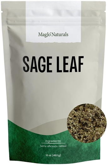 Naturals, Rubbed Sage (1 Pound Bag) bulk, rubbed cut sage leaf, sage fresh leaves, dried sage, sausage making, poultry seasoning, dried sage for cooking, Salvia officinalis