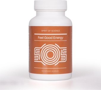 Feel Good Energy, Bitter Orange, Rhodiola, All Natural Ingredients, Vegan Natural Energy Supplements, Made in The USA, 30 Servings Per Bottle